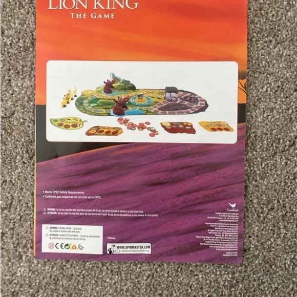 ⭐️Disney⭐️RETRO '90s DISNEY LION KING BOARD GAME - Picture 9 of 9